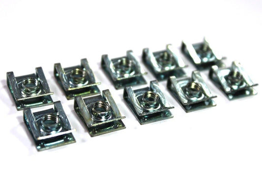 10x Aprilia metal fork head body frame clips for Aprilia RS660 (2020–2023)