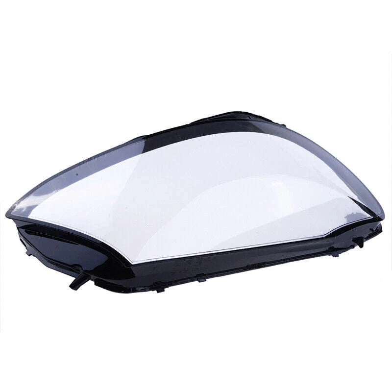 L+R Headlight Lens Covers for Benz W205 C180 C200 C260L C280 C300 (2015-2017)