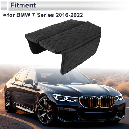 Car Center Console Cover for BMW 7 Series (2016-2022) - Black Storage Bag