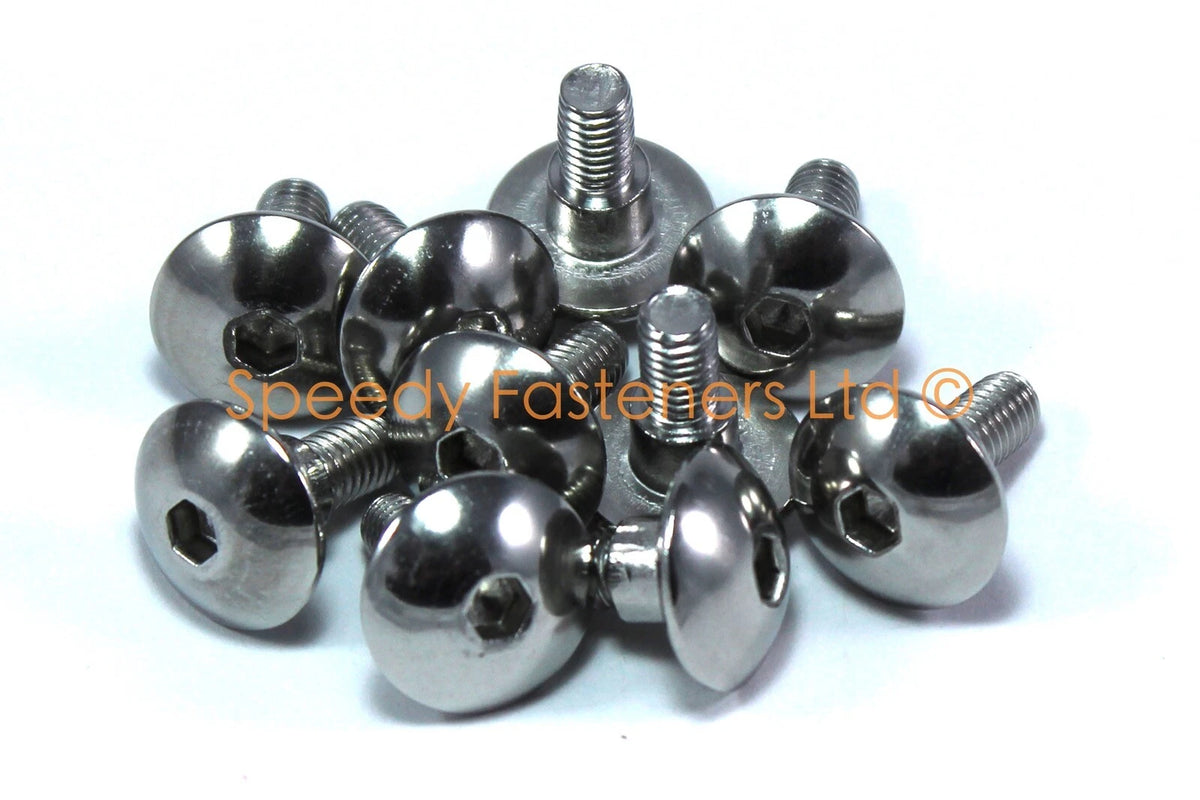 2x Tornillos m6x16mm con 6mm for Honda CBR 900 VFR 750 800