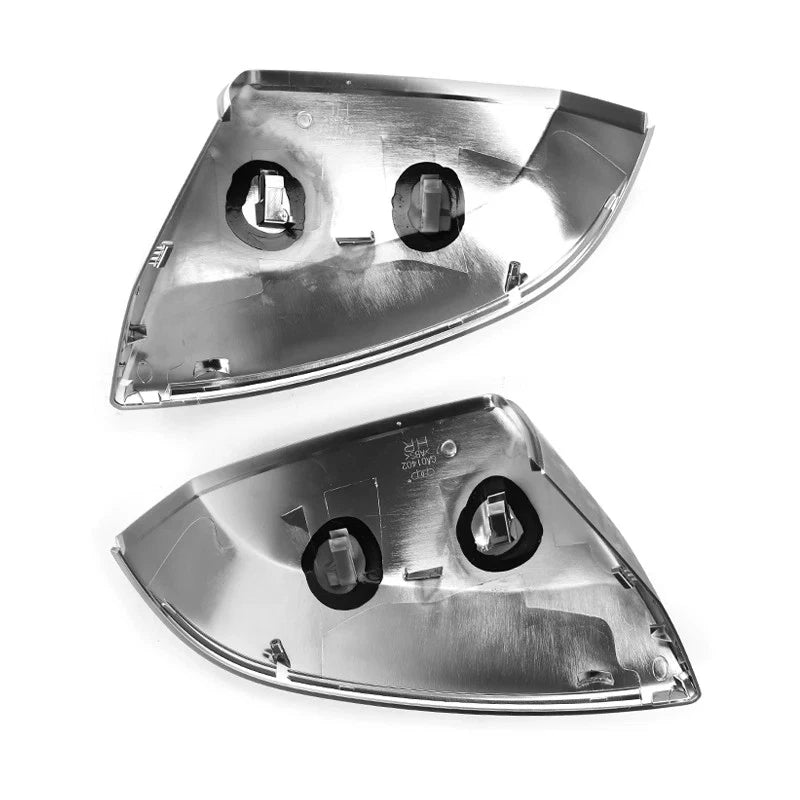 Side Wing Mirror Cap Covers Chrome wLane Assist for Audi Q7 4M (2016–2025)