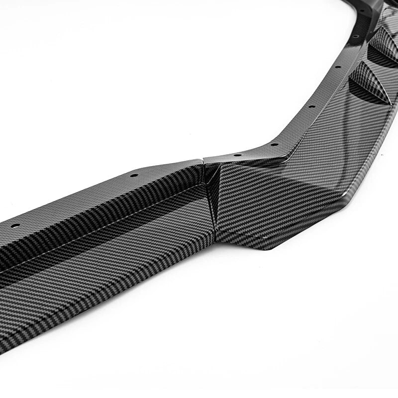 Front Bumper Skirt Lip Spoiler Splitter Kit for 20-Up Chevrolet Corvette C8