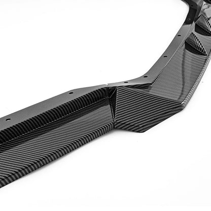 Front Bumper Skirt Lip Spoiler Splitter Kit for 20-Up Chevrolet Corvette C8