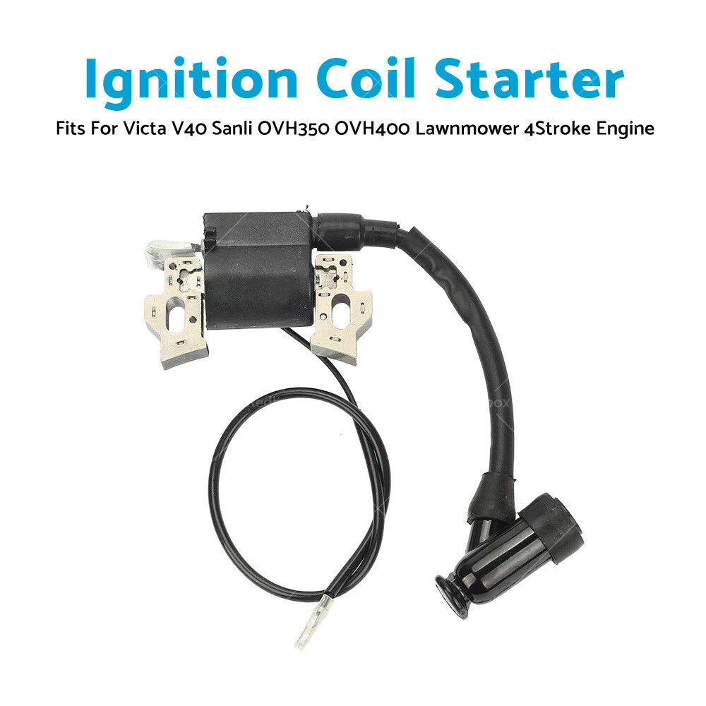 Ignition Coil for Victa V40, Sanli OVH350, OVH400 Lawnmower (4-Stroke)
