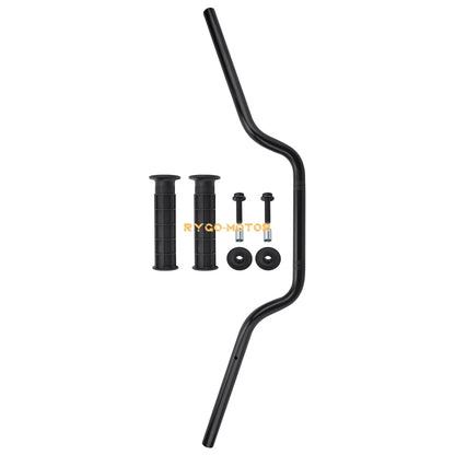 Heavy Duty Handlebar & Grips w/ Bar End for Honda ATC250R (1983–1986)