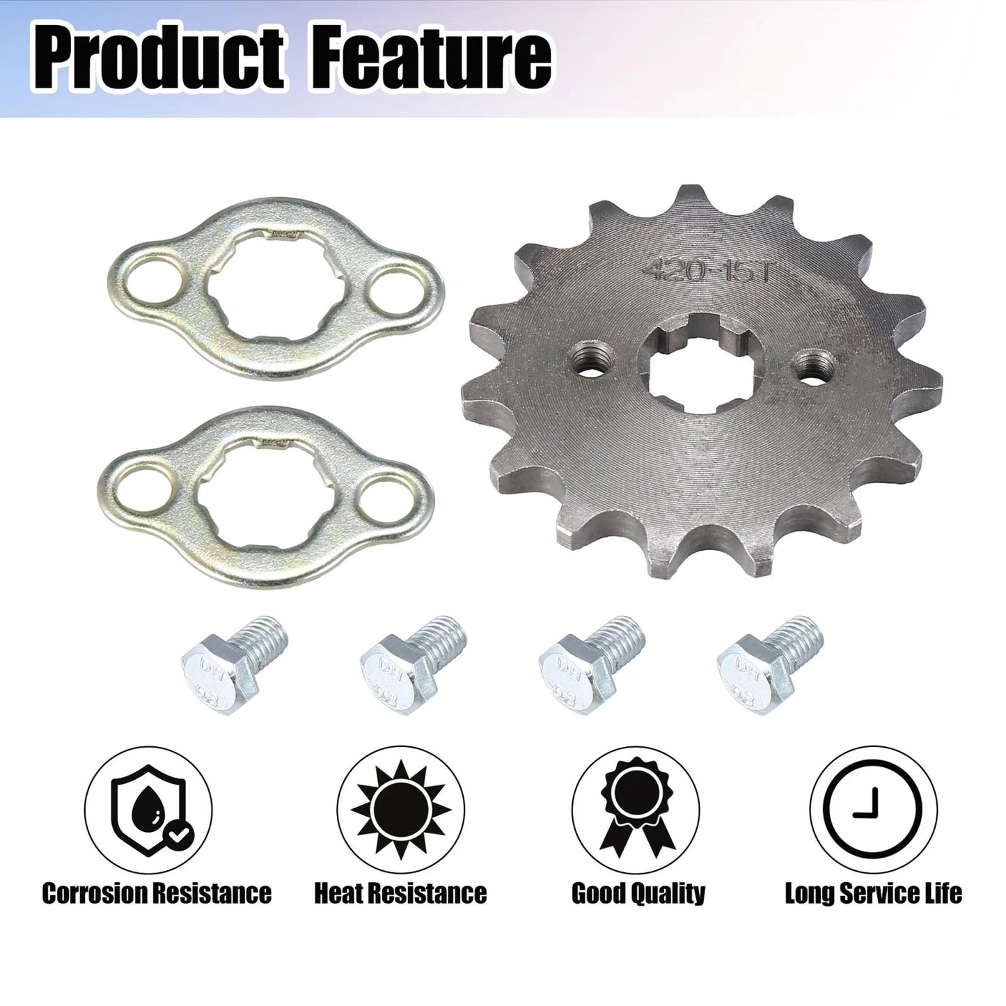 17mm Front Sprocket for Honda 50cc 70cc 90cc 110cc 125cc