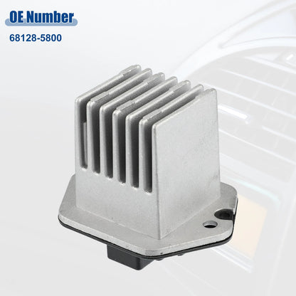 Blower Motor Resistor for Isuzu Axiom 2001-2003 Black Silver Tone