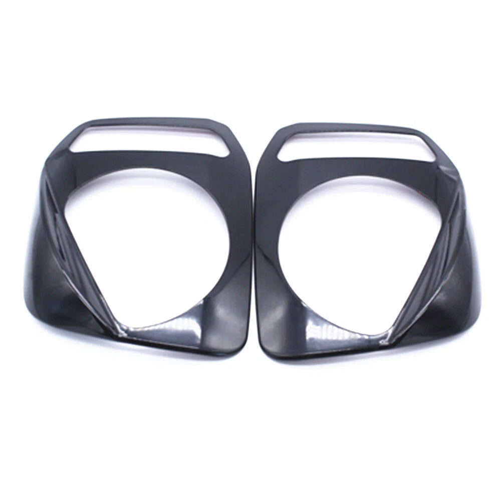 Front Headlight Lamp Covers for Suzuki Jimny (2007-2015) Black
