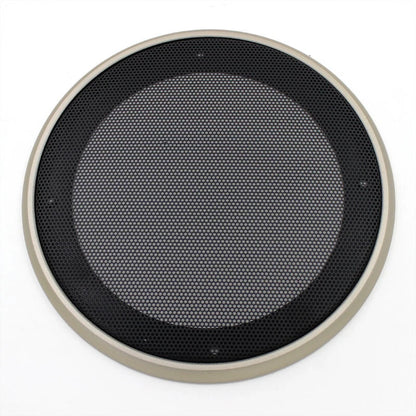 2x 5.5" Gold Frame Mount Speaker Cover Shell Mask Grille Decorative Circle
