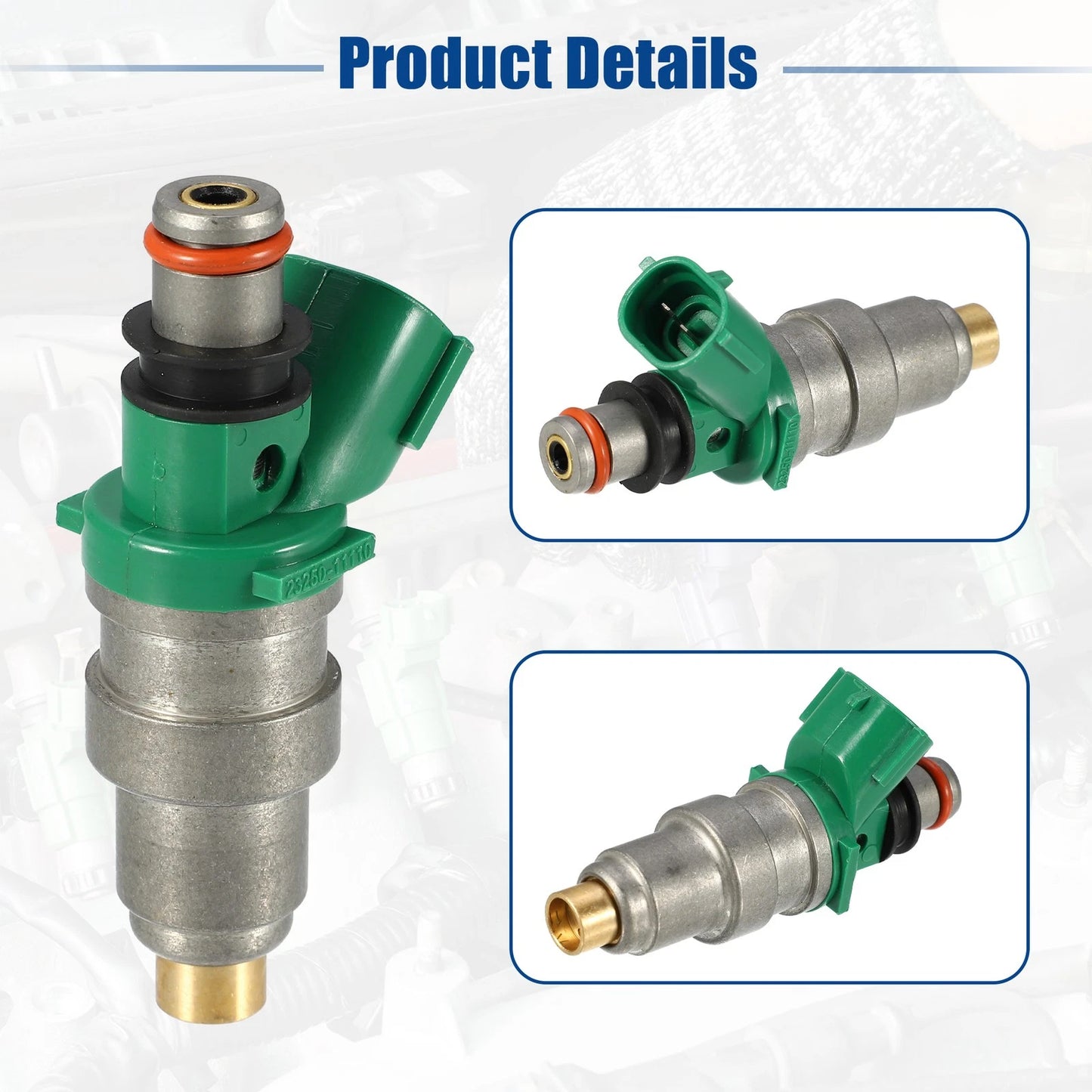 4 x Fuel Injector Nozzles for Toyota Paseo 1.5L (1994-1999)