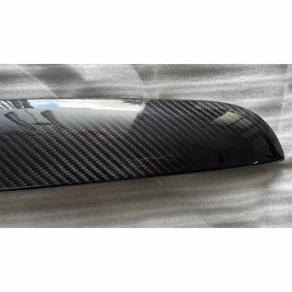 Carbon Fiber Rear Trunk Tailgate Handle Panel Cover for Mini F55-57 2014-2017
