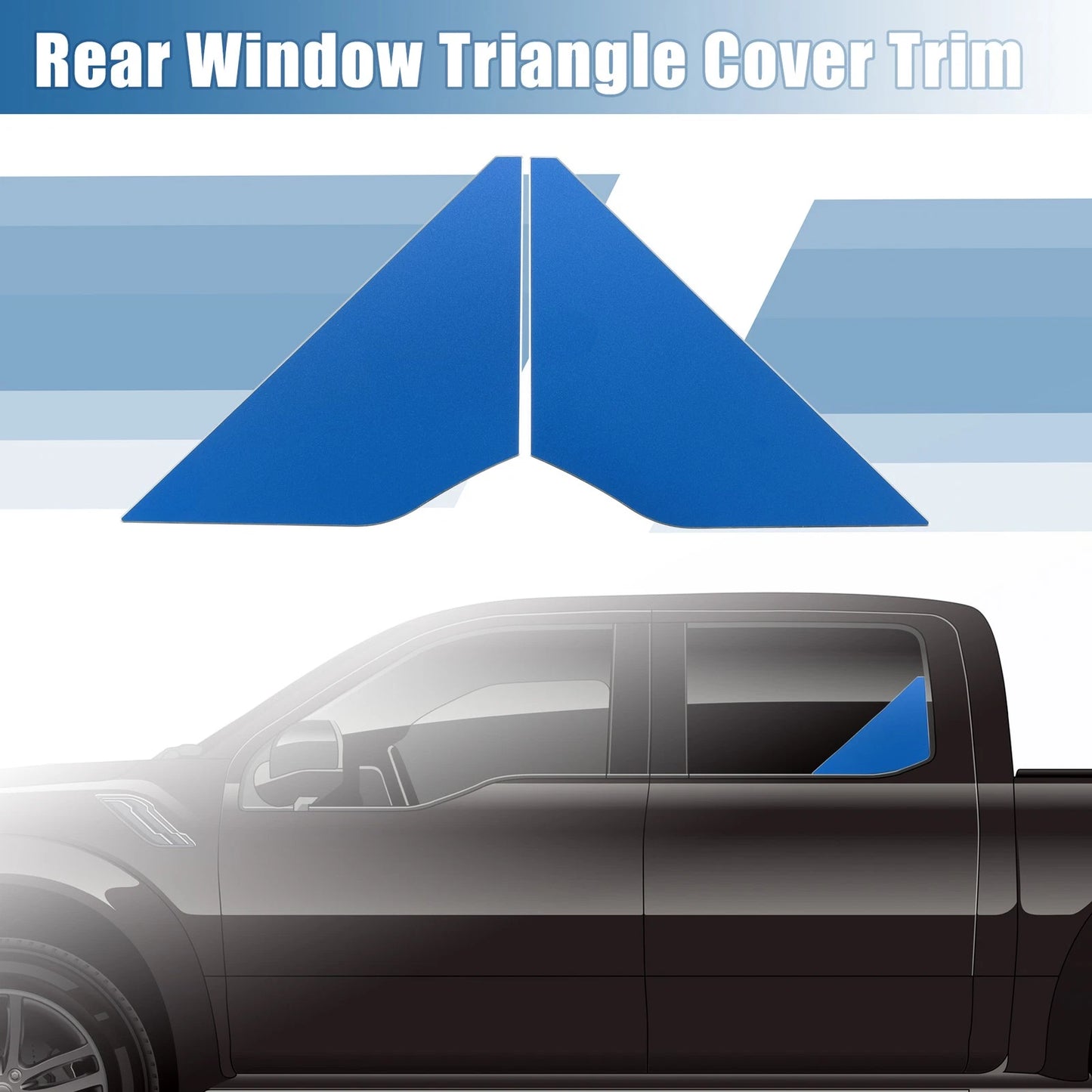 Rear Window Triangle Cover Trim for Ford Bronco (2021-2023)