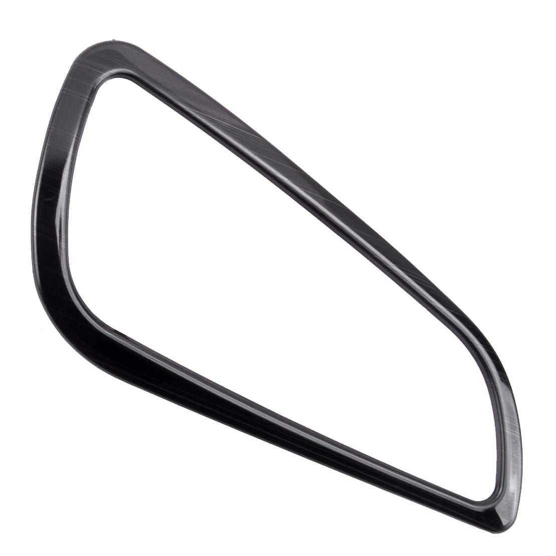 Interior Door Handle Frame Trim 4x Stainless Steel Black for Ford Focus ST RS (2015-2018)