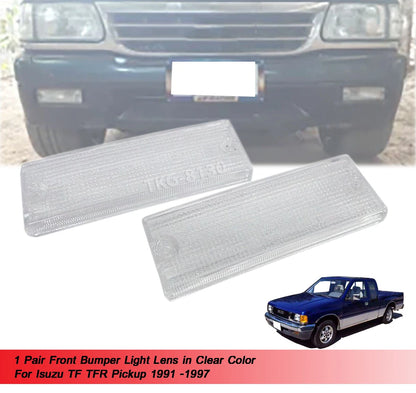 Clear Lens Front Bumper Light for Holden Rodeo Ute(1991-1997)