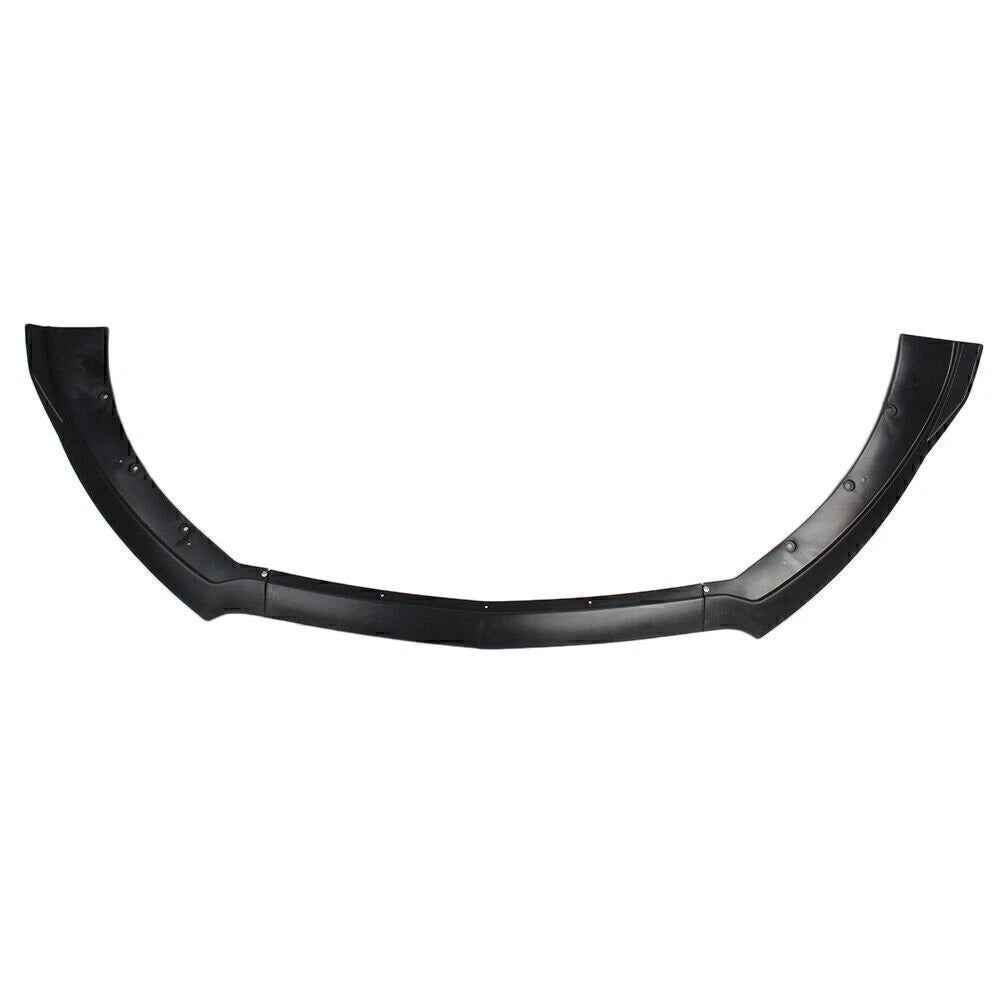 Black Front Bumper Lip Chin Spoiler for Ford Mustang (2015-2017)