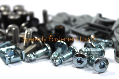 Stainless Steel Trim Bolt Set & DZUS for Aprilia RSV 1000 (2000–2003)