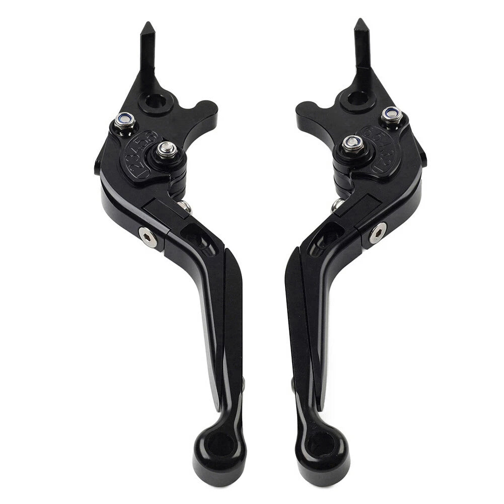 Black CNC Extendable Brake Clutch Levers for BMW S1000XR (2015-2021)