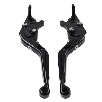Black CNC Extendable Brake Clutch Levers for BMW S1000XR (2015-2021)