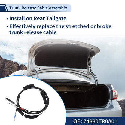 Trunk Lid Release Cable for Honda Civic (2012-2015)