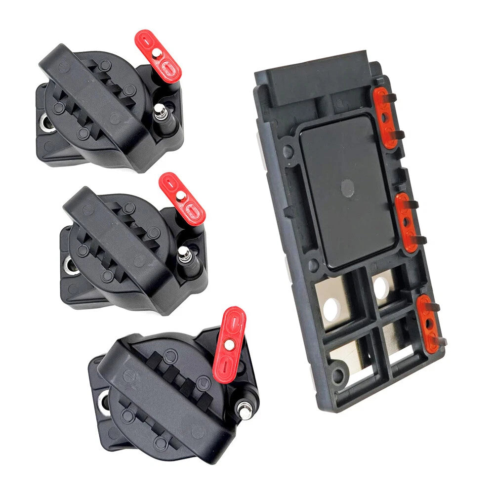 Ignition Control Module + 3 x Ignition Coils for Buick Chevrolet 3.8L (1995-2005)
