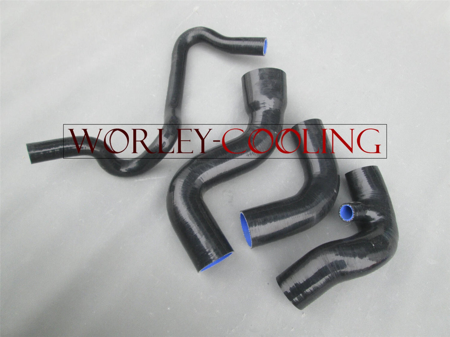 Turbo Hose Kit for Audi A4 1.8T B5 (1995-1997) - Black Silicone 2 x Hoses