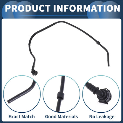 Radiator Hose for Mini Cooper Countryman 2017-2024 (17127646898) Black Plastic