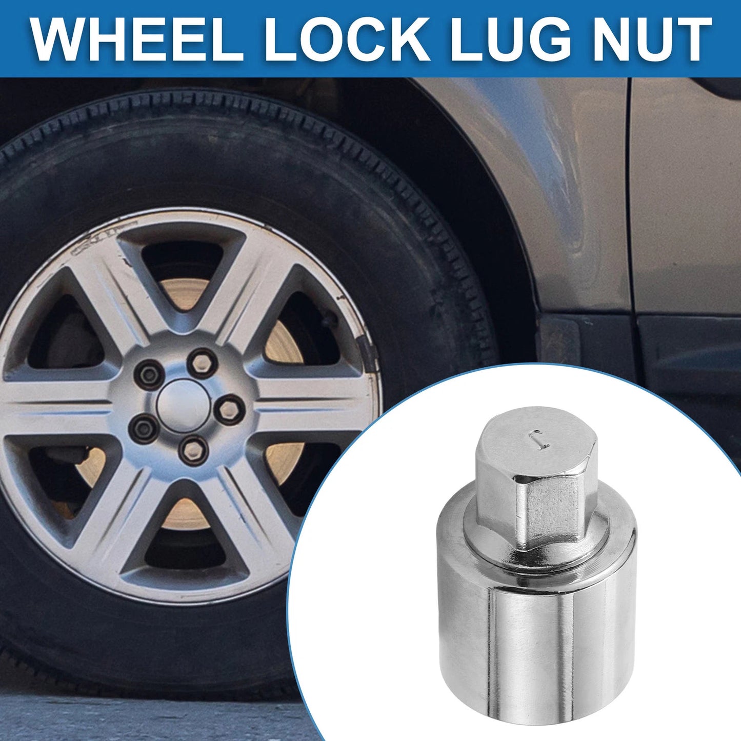 Wheel Lock Lugnut Anti-theft Key Socket for Land Rover