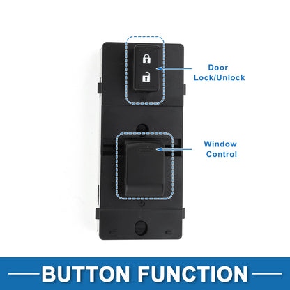 Power Window Switch for Nissan Rogue, Versa (2008-2023)