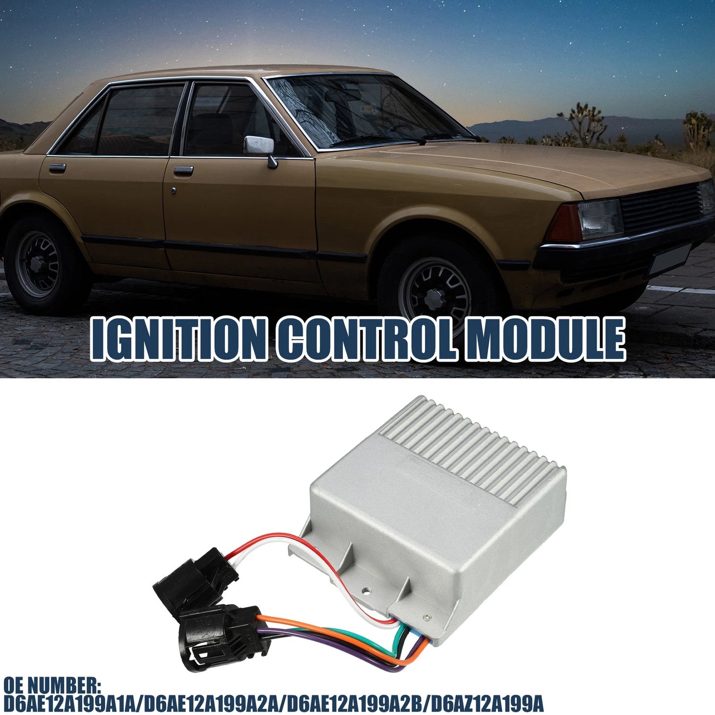Ignition Control Module for Ford Fiesta & Fairmont (D6AE12A199A1A)