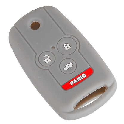 Silicone Key Fob Cover Case for Acura TL TSX ZDX MDX Accord (2004-2020)