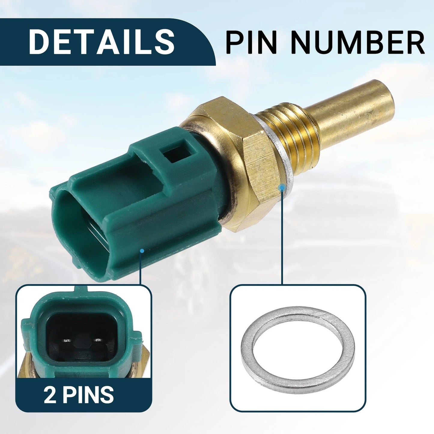 Coolant Temperature Sensor for Toyota Land Cruiser (2008-2021)