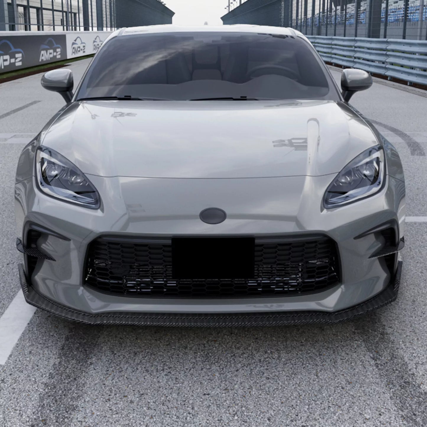 Front Spoiler Lip for Toyota GR86 2022-2025 Carbon Look
