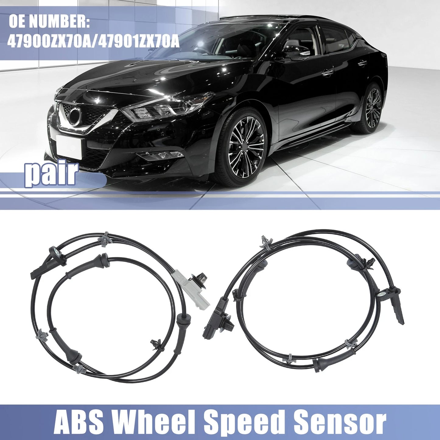 ABS Wheel Speed Sensor for Nissan (No. 47900ZX70A) (2003-2006)
