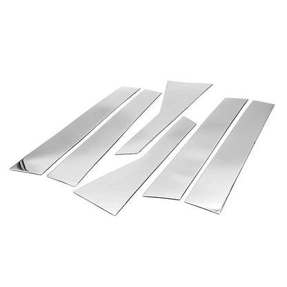 Chrome 6 x Pillar Post Window Door Trim Covers for Honda Accord (2018-2020)