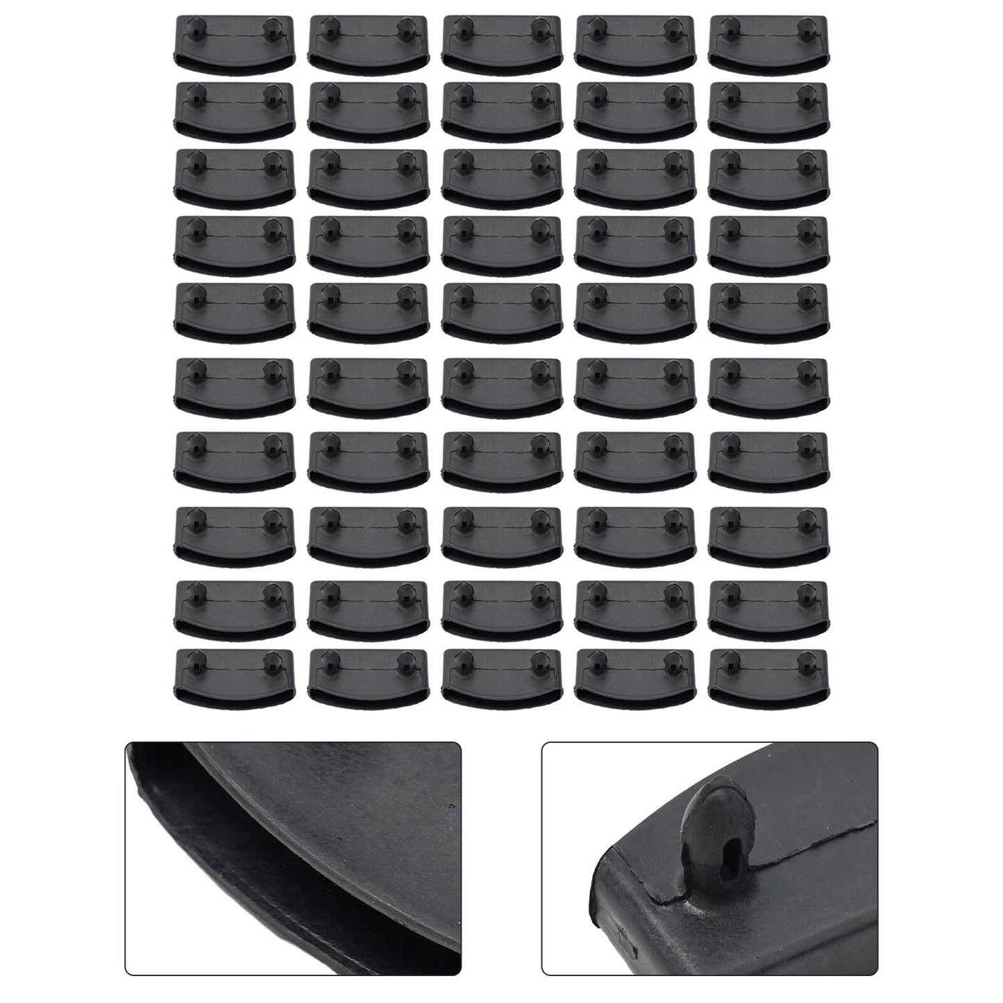 50x Plastic Middle or End Holders for Bed Slats