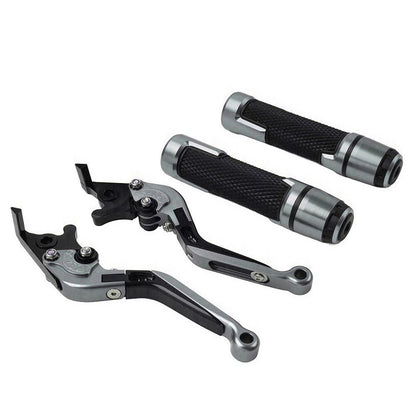 Folding Titanium Brake Clutch Lever Grip Set for Yamaha FJR XJR 1300 (2001-2018)
