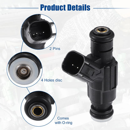 6pcs 3.6L Fuel Injector Nozzle for Chevrolet Equinox (2008 - 2009)