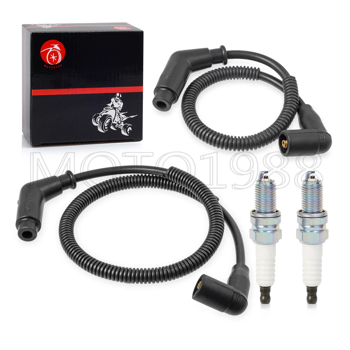 Spark Plug & Wire Cap 15in/24.4in for Can-Am Renegade T 650