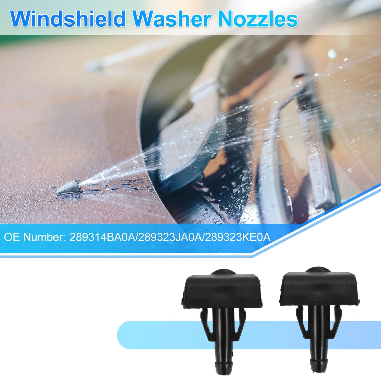 Windshield Washer Nozzle  for Nissan Rogue (2008-2023)
