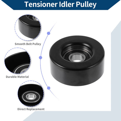 Drive Belt Idler Pulley for Ford Escort (1998-2003) - 1 Pc