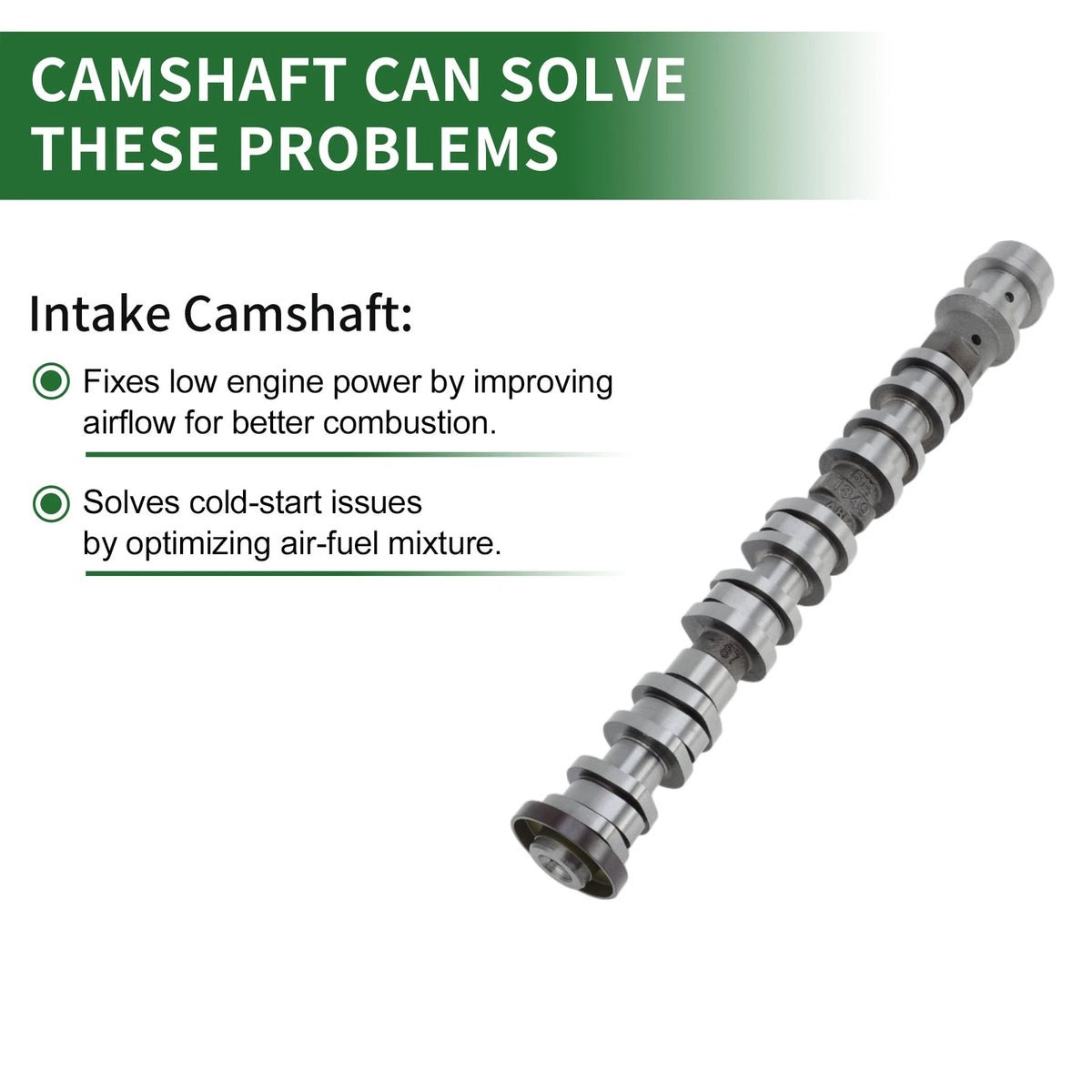 Air Intake Engine Camshaft for Jeep Grand Cherokee (2016-2024) 1 x Pcs