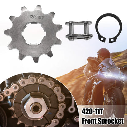 Front Engine Sprocket 420 11T 20mm for Dirt Bike Mini Bike