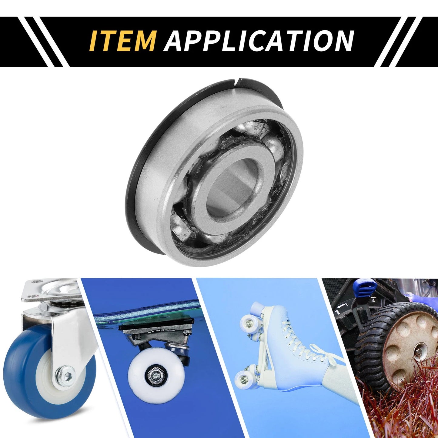 Deep Groove Ball Bearings P5 15x42x13mm, 1 Pc for Scooter Skateboard Wheel