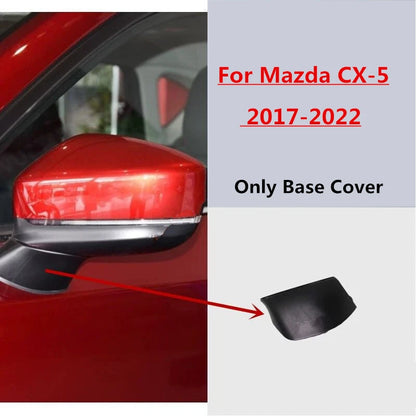 Side Door Mirror Triangle Base Cover Cap Frame for Mazda CX-5 (2017–2022)
