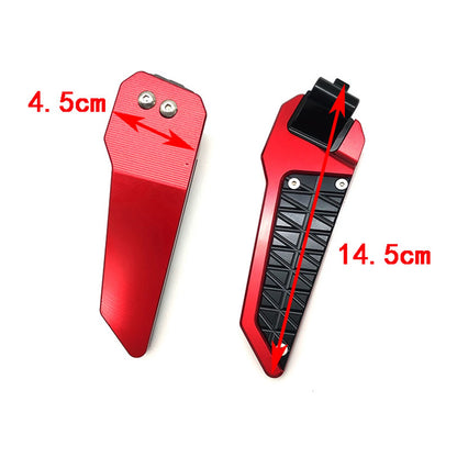 Rear Passenger Foot Pegs Pad Kit for Honda ADV160 ADV150 (2019-2023) Red