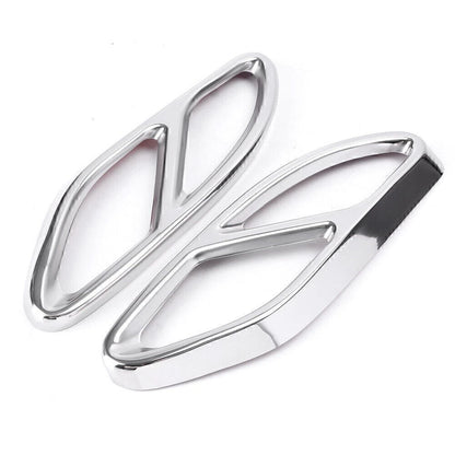Rear Cylinder Exhaust Pipe Covers for Mercedes Benz E-Class (2014-2020)