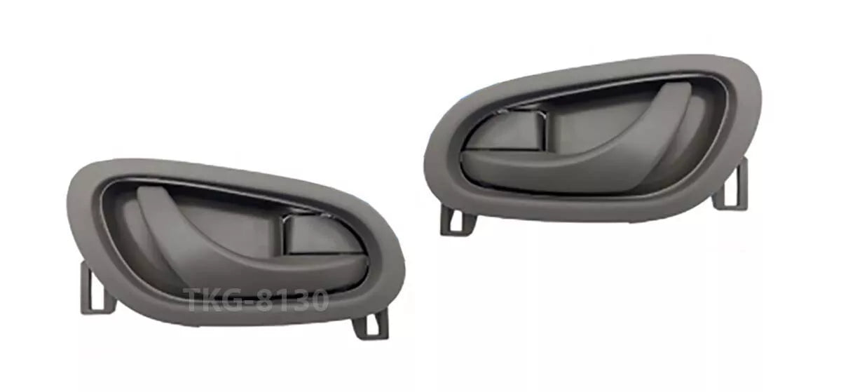 Inner Door Handle 2 x Gray for Nissan Navara NP300 D23 (2015-2023)