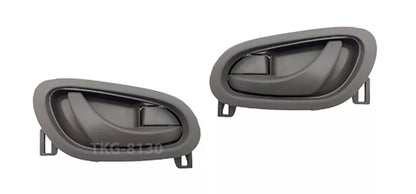 Inner Door Handle 2 x Gray for Nissan Navara NP300 D23 (2015-2023)
