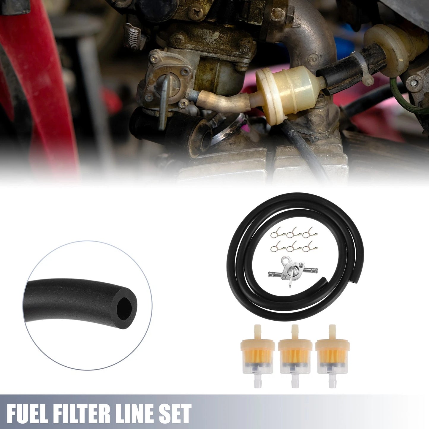 1 Set Fuel Line Filters for Honda CRF50 70 90 150 ATV