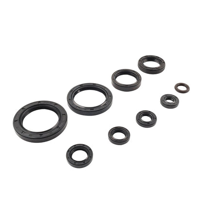 9 x Engine Oil Seal Kit for Honda CRF250R (2010-2017)